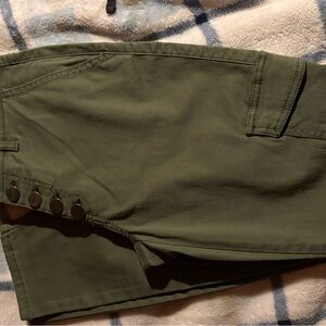 CAbi Green Boot Cut Jeans